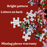 Christmas Gnomes Jigsaw Puzzle 1000 Pieces