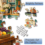 Floral Kitchen Jigsaw Puzzle 1000 Pieces