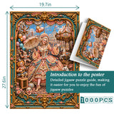 Retro Circus Carnival Jigsaw Puzzle 1000 Pieces
