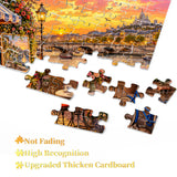 Seine at Sunset Jigsaw Puzzle 1000 Pieces