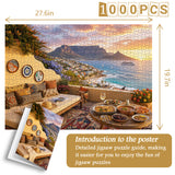 Cape Town Sunset Feast Jigsaw Puzzle 1000 Pieces