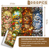 Four Seasons Owl Jigsaw Puzzle 1000 Pieces