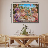 Garden Tea Party Jigsaw Puzzle 1000 Pieces