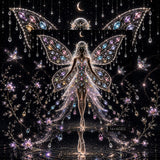 Gemstone Fairy Silhouette Jigsaw Puzzle 1000 Pieces