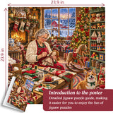 Stitchy Christmas Jigsaw Puzzle 1000 Pieces