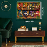 Gnome Book Nook Jigsaw Puzzle 1000 Pieces