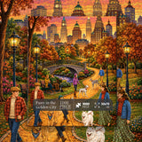 Paws in the Golden City Jigsaw Puzzle 1000 Pieces