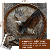 Aureate Eagle Jigsaw Puzzle 1000 Pieces