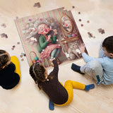 Flowery Grandma Jigsaw Puzzle 1000 Pieces