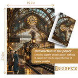 Gilded Time Station Jigsaw Puzzle 1000 Pieces
