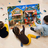 Tropical Beach Shack Jigsaw Puzzle 1000 Pieces