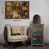 Vintage Nature Cabinet Jigsaw Puzzle 1000 Pieces