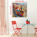 Rollercoaster Elders Jigsaw Puzzle 1000 Pieces