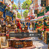 British Market Day Jigsaw Puzzle 1000 Pieces