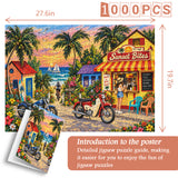 Sunset Seaside Stop Jigsaw Puzzle 1000 Pieces