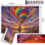 Chromatic Storm Jigsaw Puzzle 1000 Pieces