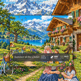 Summer at the Chalet Jigsaw Puzzle 1000 Pieces