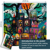 Spooky Rainy Night Jigsaw Puzzle 1000 Pieces