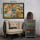 Vintage Art Gallery Jigsaw Puzzle 1000 Pieces