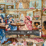 Tea, Hats & Cats Jigsaw Puzzle 1000 Pieces