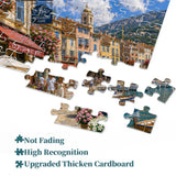 Flower Harbour Street Jigsaw Puzzle 1000 Pieces