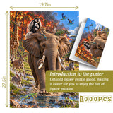 The Elephant Hero Jigsaw Puzzle 1000 Pieces