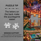 Sunset Swing Jigsaw Puzzle 1000 Pieces