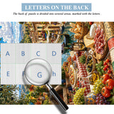 Italian Mountain Food Time Jigsaw Puzzle 1000 Pieces