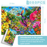 Garden Visitors Jigsaw Puzzle 1000 Pieces