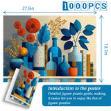 Variations in Blue Jigsaw Puzzle 1000 Pieces