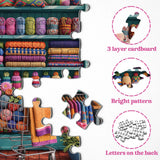 Yarn Dopamine Jigsaw Puzzle 1000 Pieces