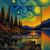 Twilight Mooring Jigsaw Puzzle 1000 Pieces