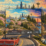 Wonders Across America Jigsaw Puzzle 1000 Pieces