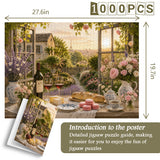 Parisian Golden Hour Jigsaw Puzzle 1000 Pieces