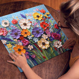 Colorful Flowers Jigsaw Puzzle 1000 Pieces
