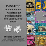 Bboldin® Vintage Telephones Jigsaw Puzzle 1000 Pieces