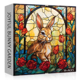 Joyful Bunny Garden Jigsaw Puzzle 1000 Pieces