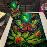 Glowing Butterfly Jigsaw Puzzle 1000 Pieces