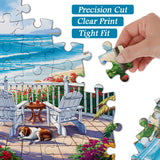 Beach Lounger Garden Jigsaw Puzzle 1000 Pieces