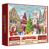 Bboldin® Christmas Street Jigsaw Puzzle 1000 Pieces