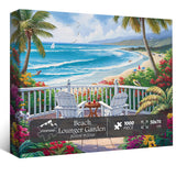 Beach Lounger Garden Jigsaw Puzzle 1000 Pieces