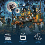 Halloween Haunted House Jigsaw Puzzle 1000 Pieces