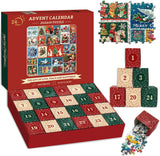 Christmas stamps Advent Calendar Jigsaw Puzzle  1000 Pieces