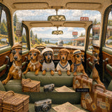 Road Trip Pups Jigsaw Puzzle 1000 Pieces