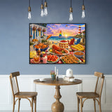 Sunset Seaside Feast Jigsaw Puzzle 1000 Pieces