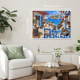 Aegean Cat Haven Jigsaw Puzzle 1000 Pieces