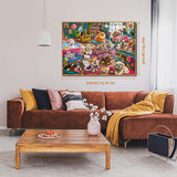 Paw Spa Party Jigsaw Puzzle 1000 Pieces