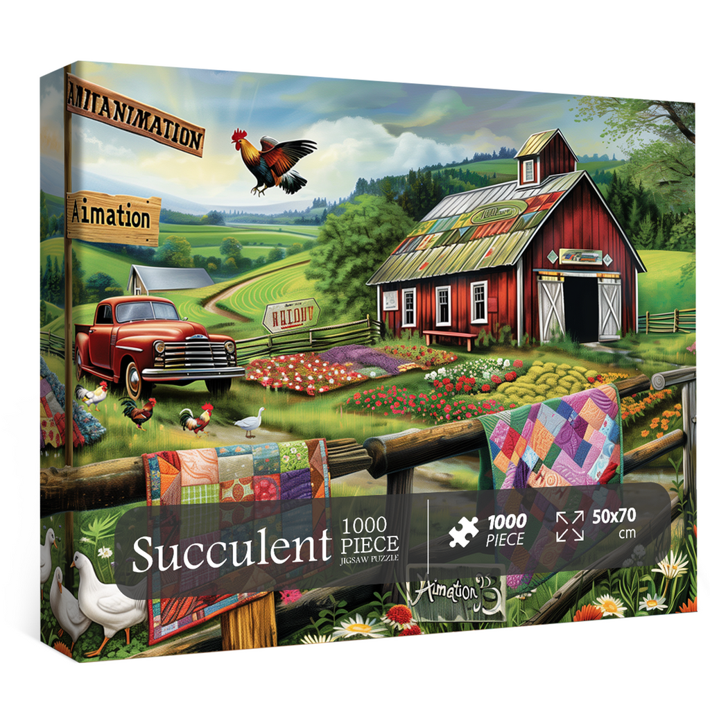 Country Life Jigsaw Puzzle 1000 Pieces – bboldin