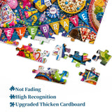 Rainbow Dessert Carnival Jigsaw Puzzle 1000 Pieces