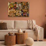 Village Market Jigsaw Puzzle 1000 Pieces
